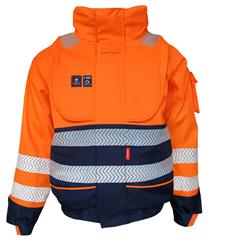 Bomber Pilot Jacket FR AST with CE integrated lifejacket